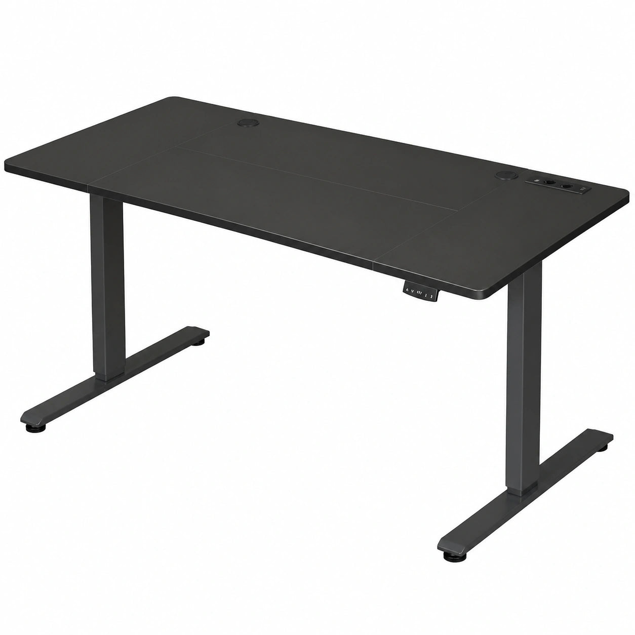 bureau-electrique-reglable-avec-port-usb-et-memoire-180cm-noir-hwhjjd4083uf